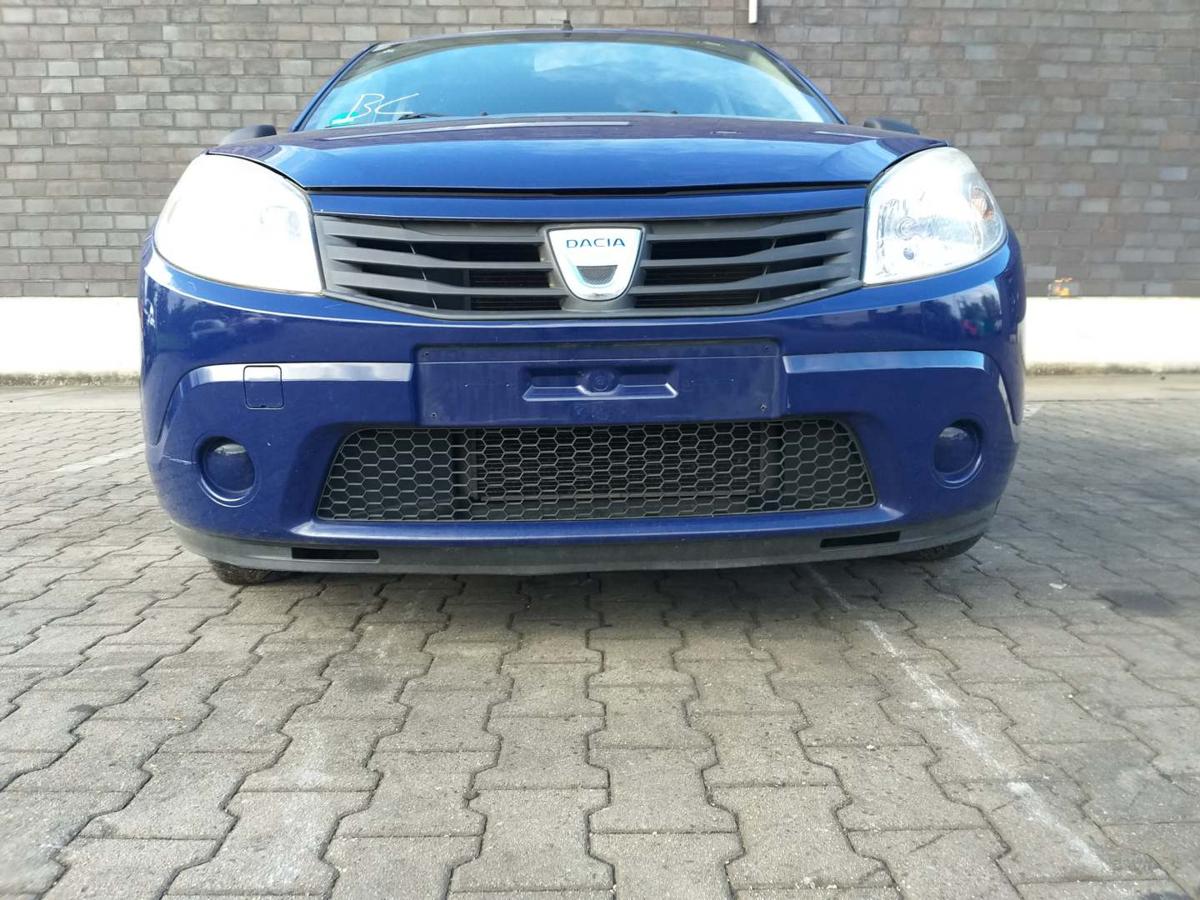Dacia Sandero original Stoßstange Stossfänger vorn OV61H Blue Marine Bj.2009
